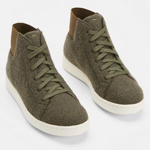 Eileen Fisher Gaze Wool High-Top Sneakers